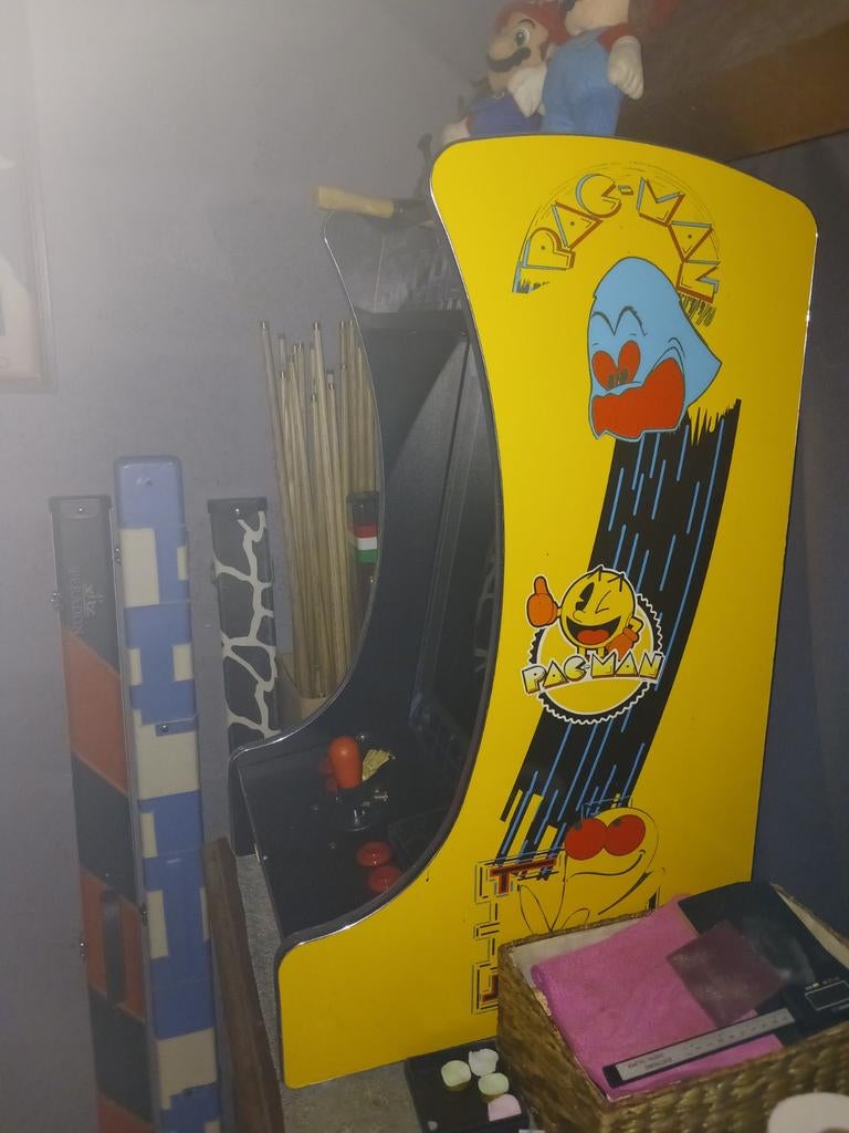 Arcadekast..., Ophalen