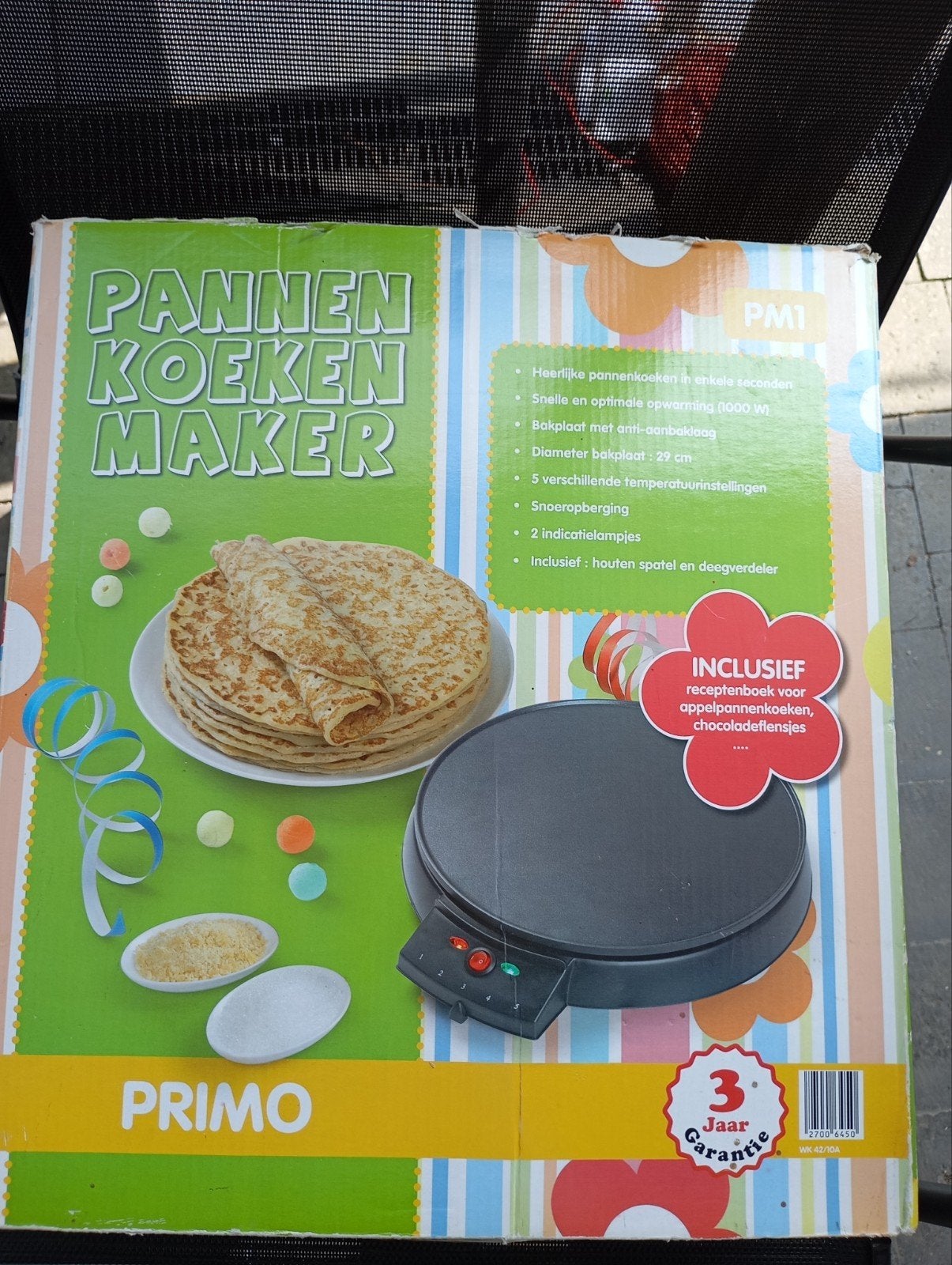 pannekoeken, Ophalen