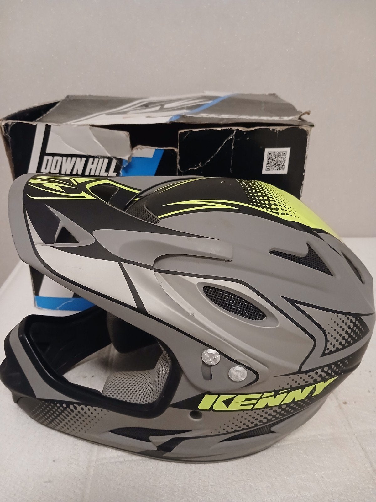 bmx helm ,kenny down hill., Motoren, Overige merken, XXS, Kinderen, Ophalen of Verzenden