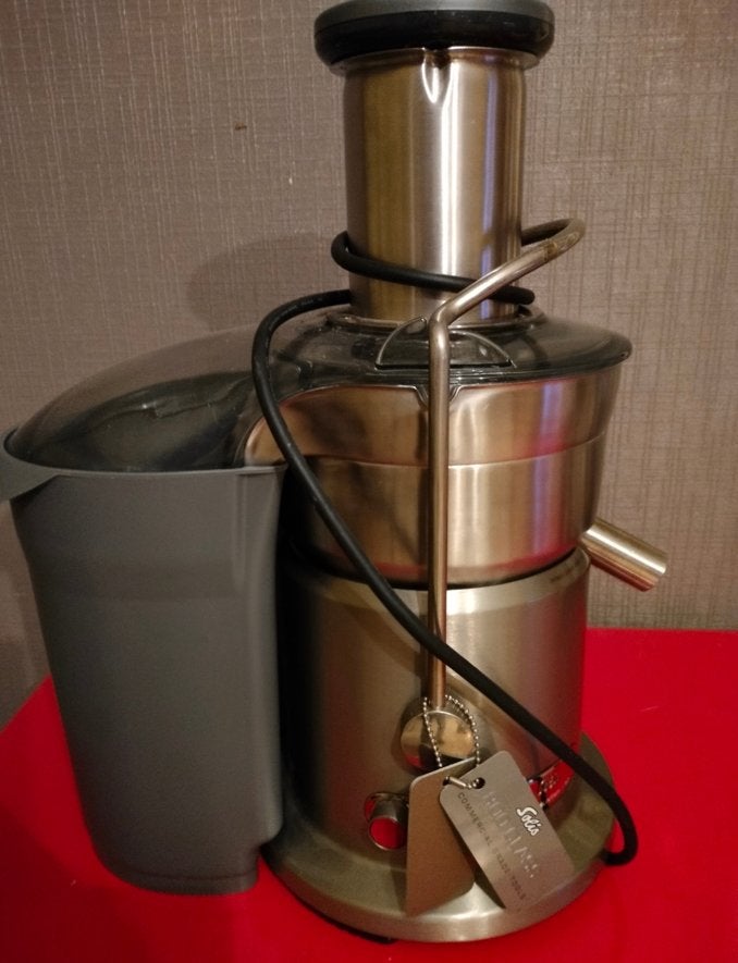 Sapcentrifuge SOLIS Juice Fountain PRO (type 843), Electroménager, Enlèvement, Comme neuf, Électrique, Presse-agrumes