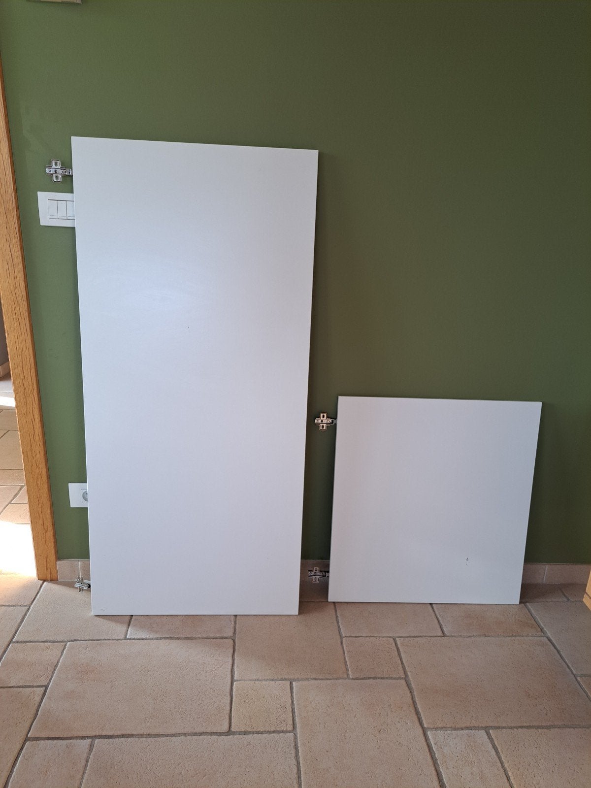 witte kastdeuren ikea besta, Besta, Enlèvement, Utilisé, 50 à 100 cm