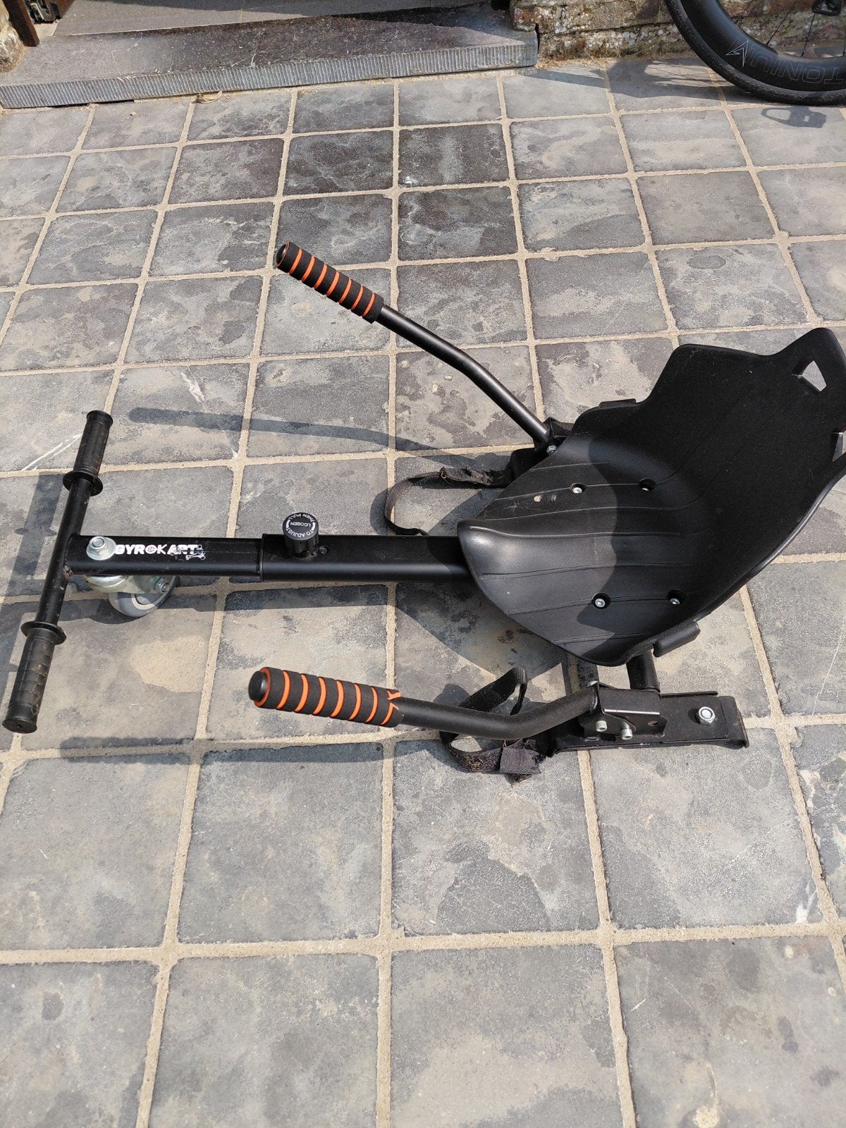 hooverboard gyrokart zitje, Ophalen