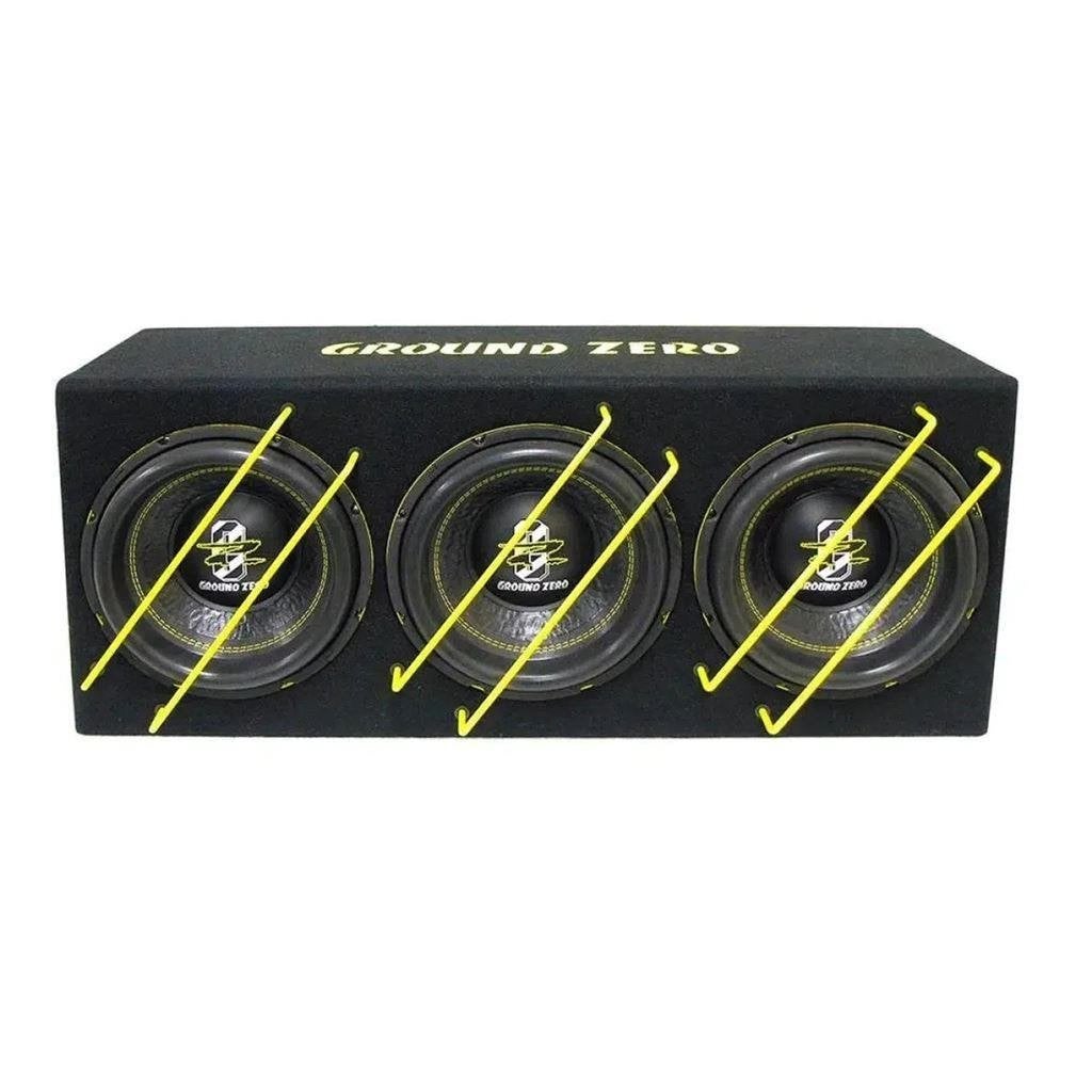 Ground Zero GZIB 3.250SPL 3 x 10Inch 2100 Watt, Enlèvement ou Envoi, Neuf