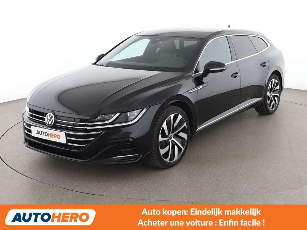 Volkswagen Arteon 1.4 eHybrid R-Line (automatique), 218 ch, Euro 6, Détection des panneaux routiers, Noir