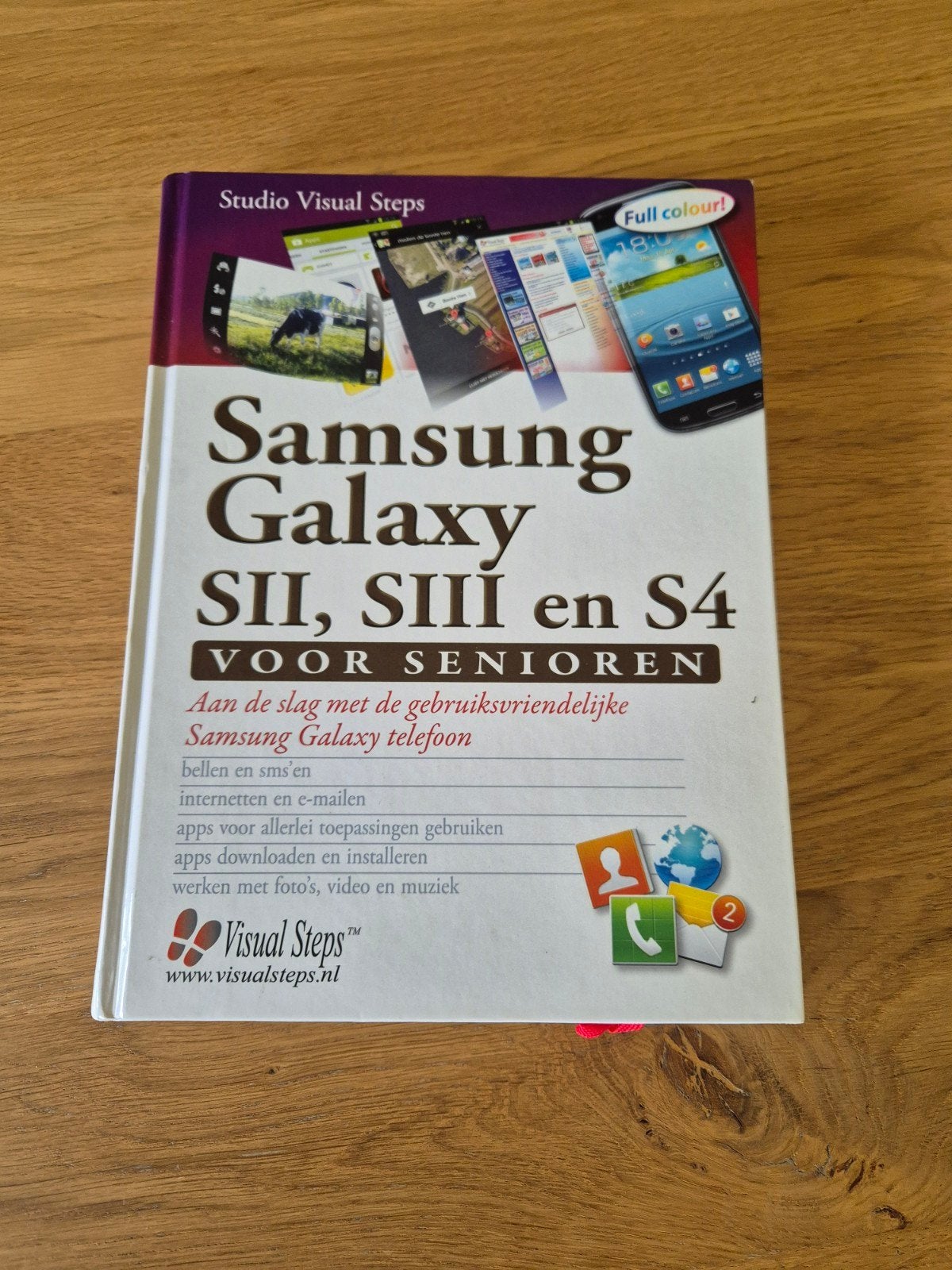 Leerboek telefoon SAMSUNG voor senioren. In nieuwstaat., Ophalen