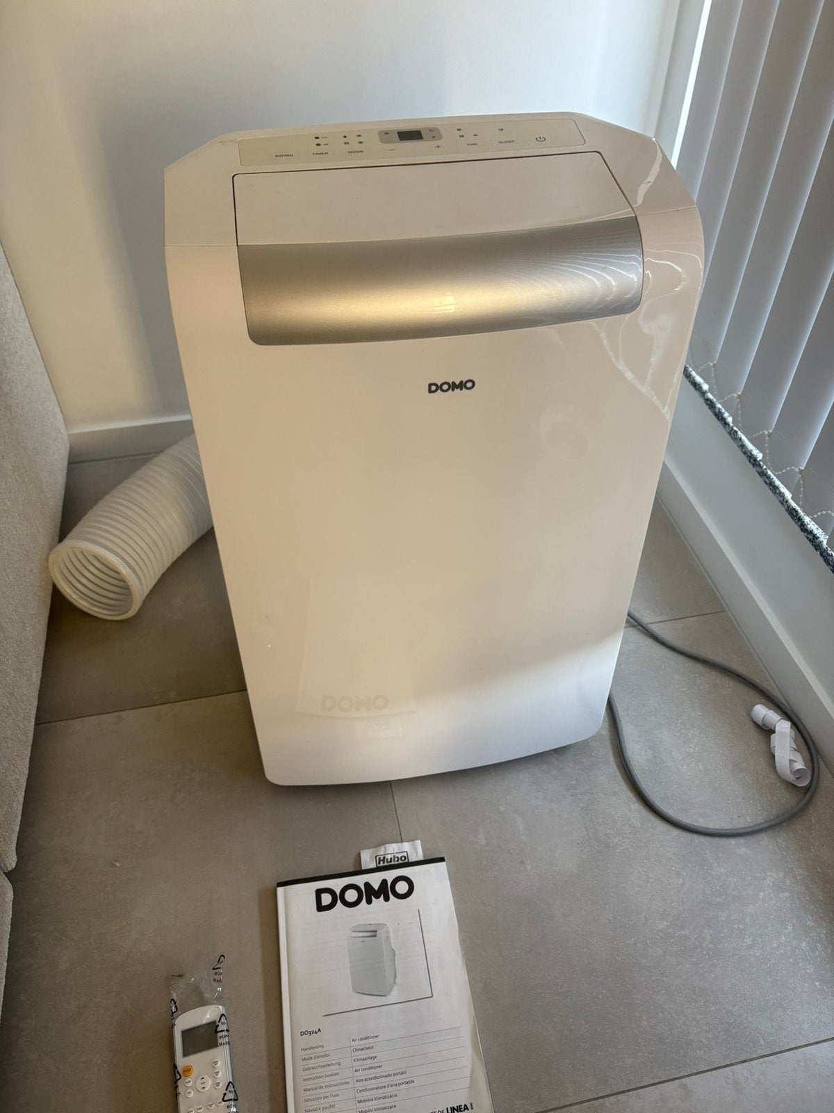 Mobiele airco, Ophalen, Zo goed als nieuw, Mobiele airco, Afstandsbediening