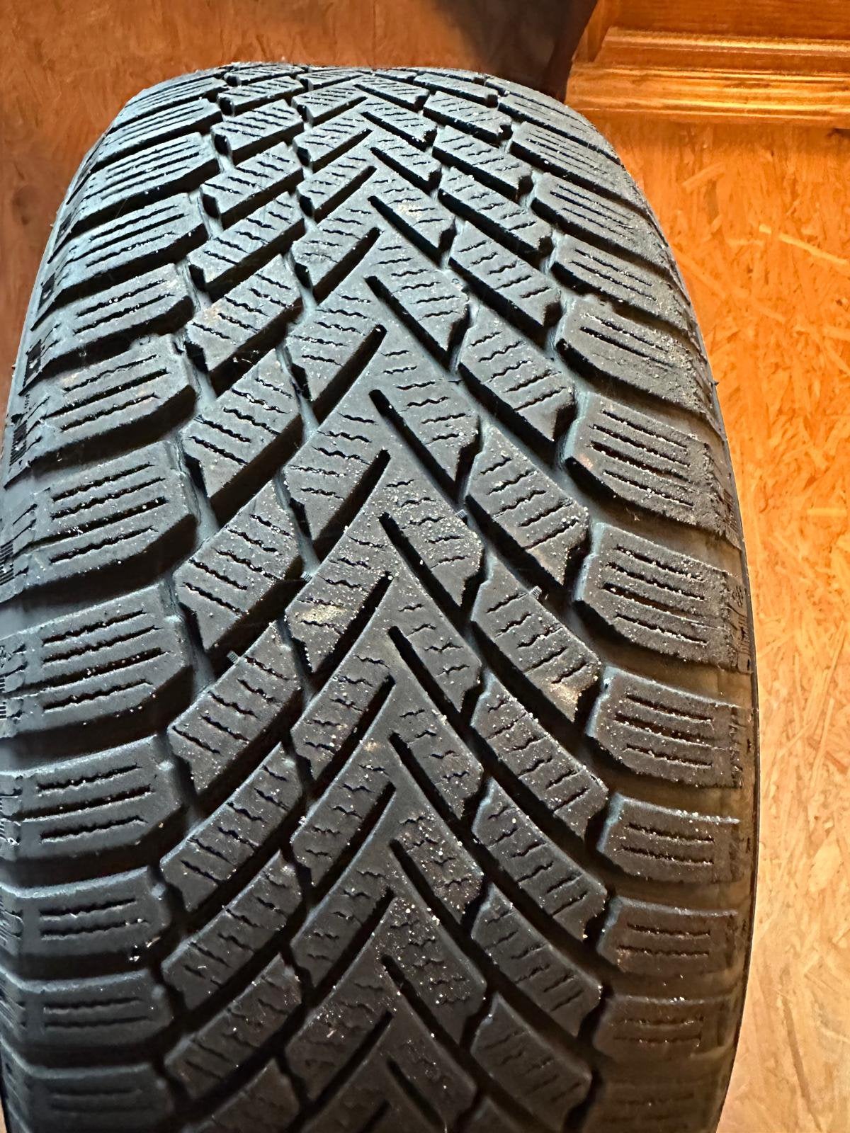 Winterbanden continental uitstekende staat, Ophalen, Gebruikt, 155 mm, 16 inch