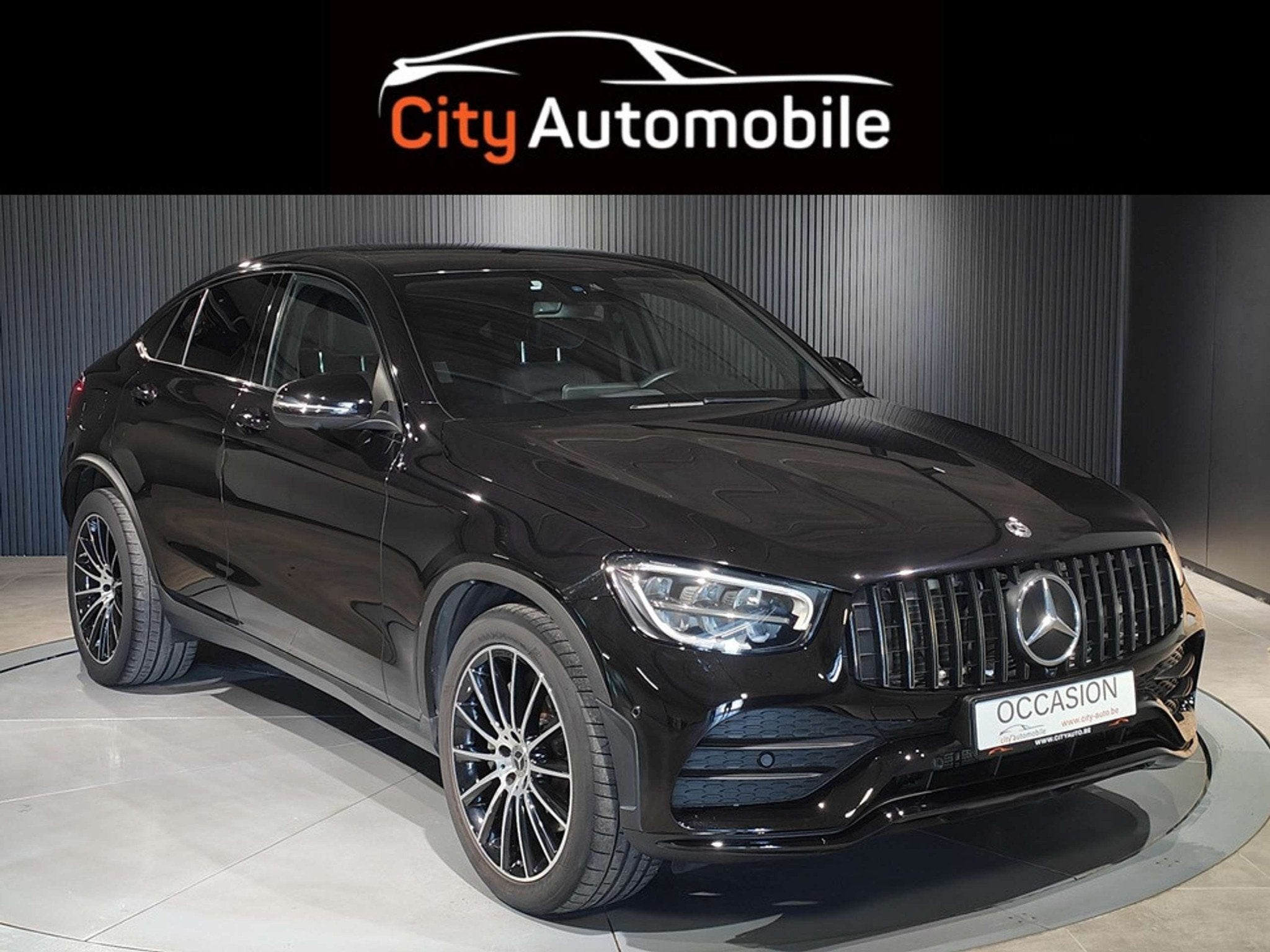 Mercedes-Benz GLC 200 4MATIC PACK AMG ECLAIRAGE AMBIANCE CAR, Cuir, Euro 6, Noir, 5 portes