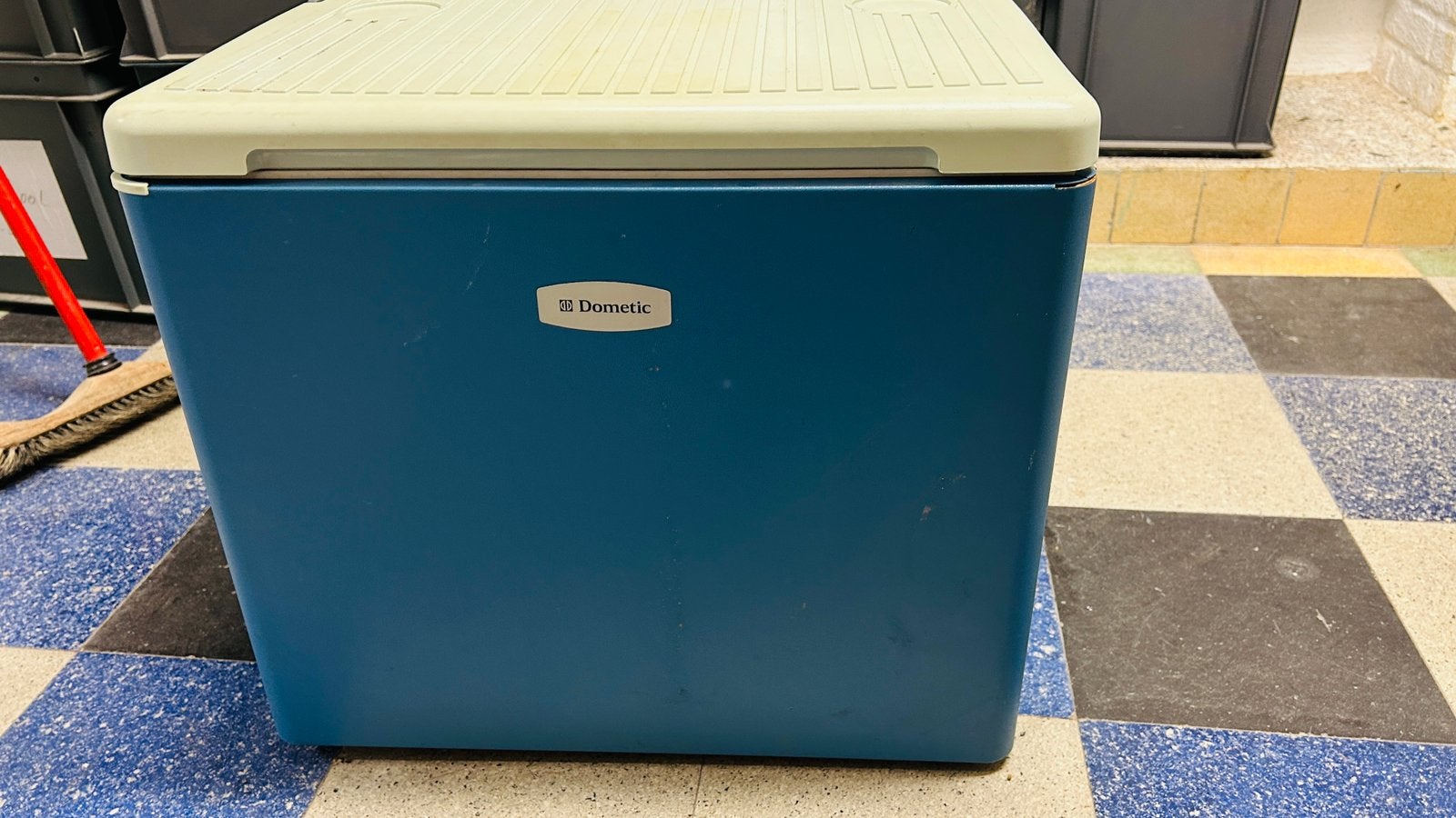 Ijskast voor camping - 33 liter - electriciteit, Caravanes & Camping, Glacières, Enlèvement, Utilisé