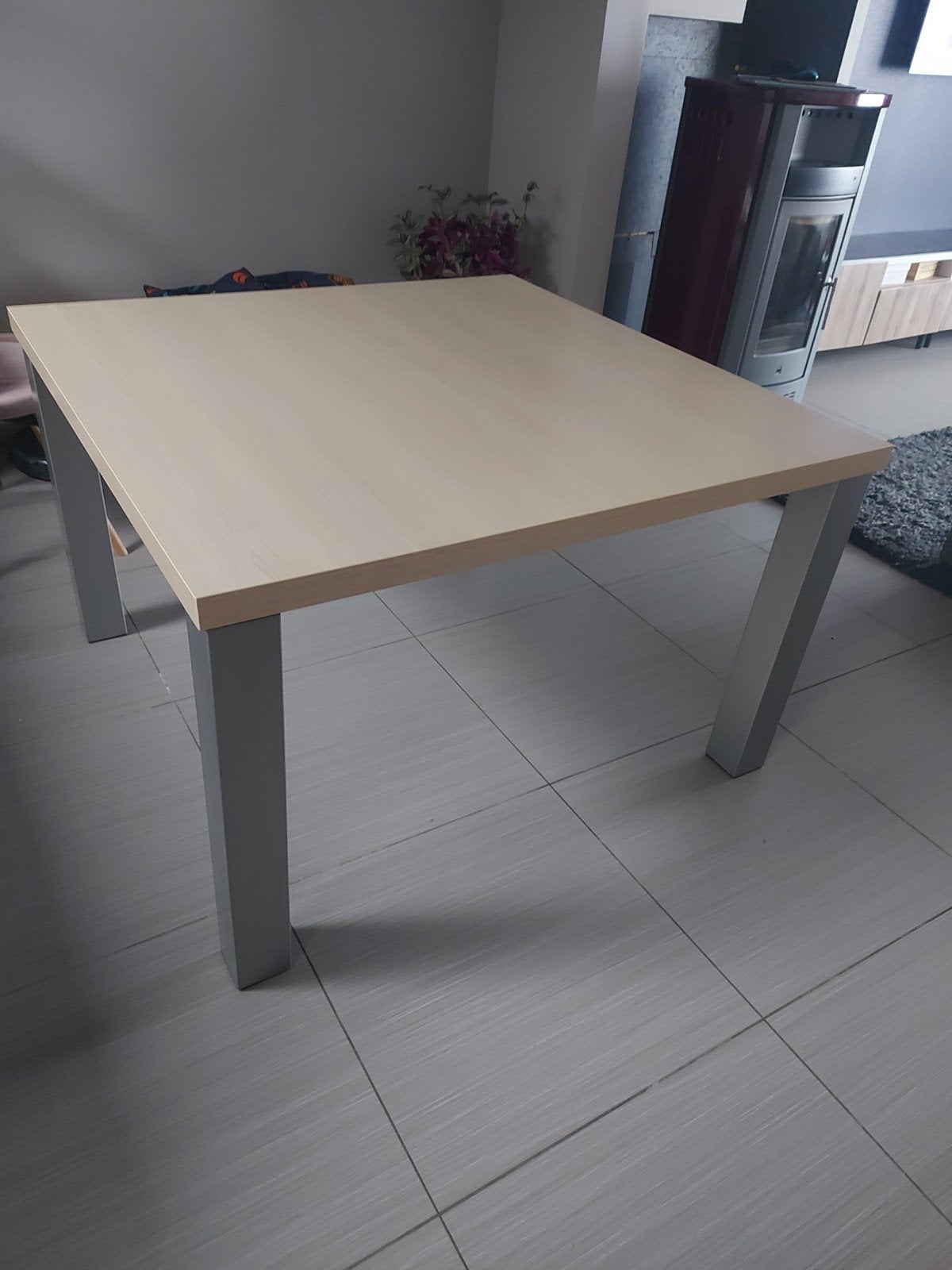 tafel 1,201,20, Ophalen, Vierkant, Vijf personen of meer, 100 tot 150 cm