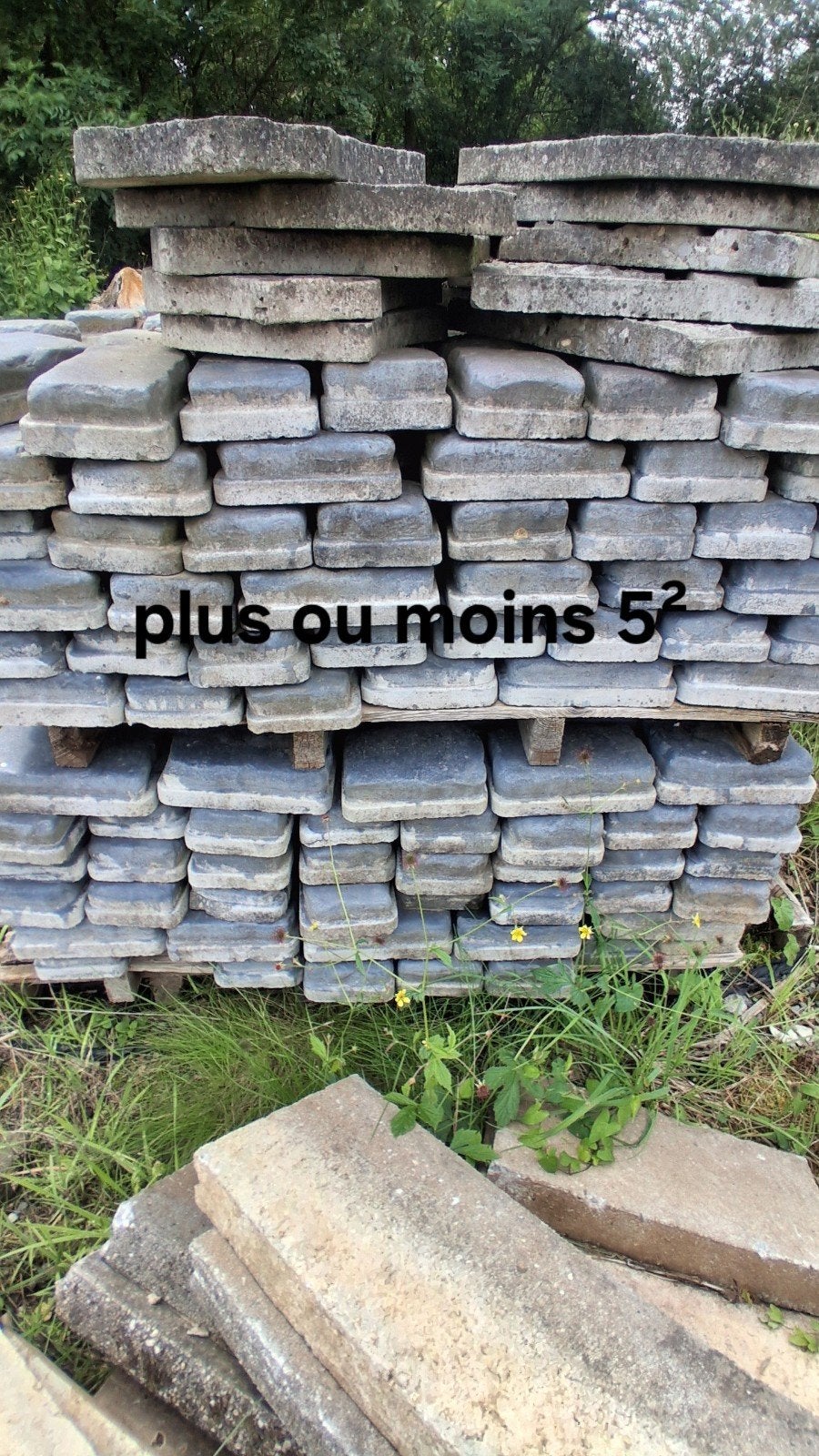 Pavé, dalles et Pierre a vendre. Pas cher, Bricolage & Construction, Enlèvement