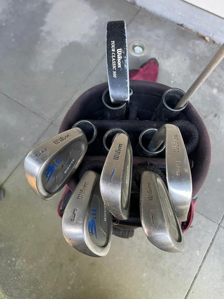 Set de golf femme Wilson (sac et roue offerts), Ophalen, Gebruikt, Set, Overige merken