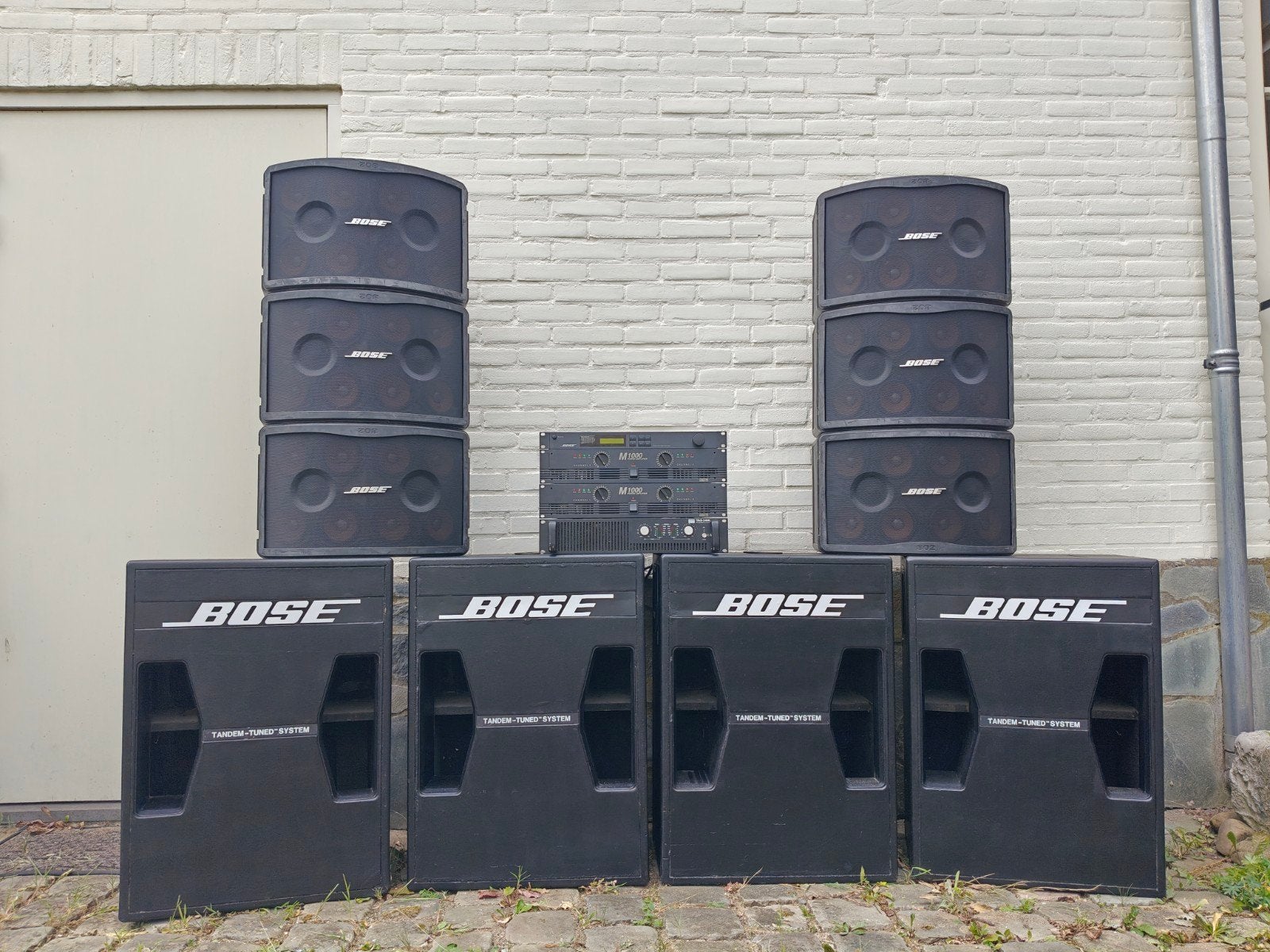 Kit de sonorisation Bose complet | 6 x 802 III | 4 x 302 | P, Enlèvement, Comme neuf, 1000 watts ou plus, Sono