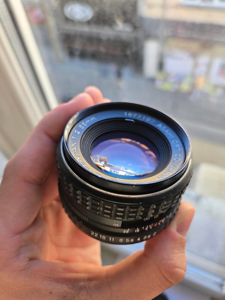 Objectif smc pentax K 55mm f/2
