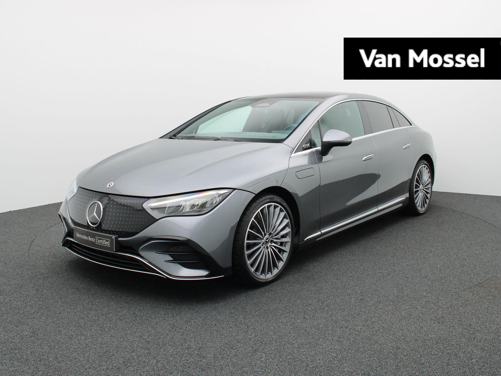 Mercedes-Benz EQE 300 AMG Line + AIRMATIC + PANORAMISCH DAK, Autos, Argent ou Gris, Achat, Entretenue par le concessionnaire, Noir