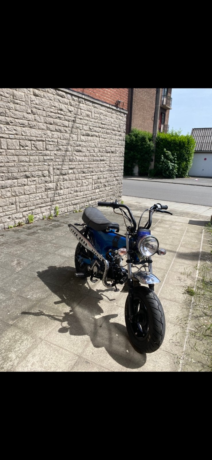 Honda dax (skyteam), Ophalen