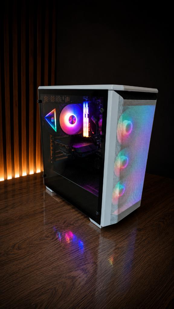 Gaming PC RTX 2060 / Ryzen 5 2600X / 16GB / Win11 Pro / RGB, Computers en Software, Refurbished, Ophalen of Verzenden, Gaming