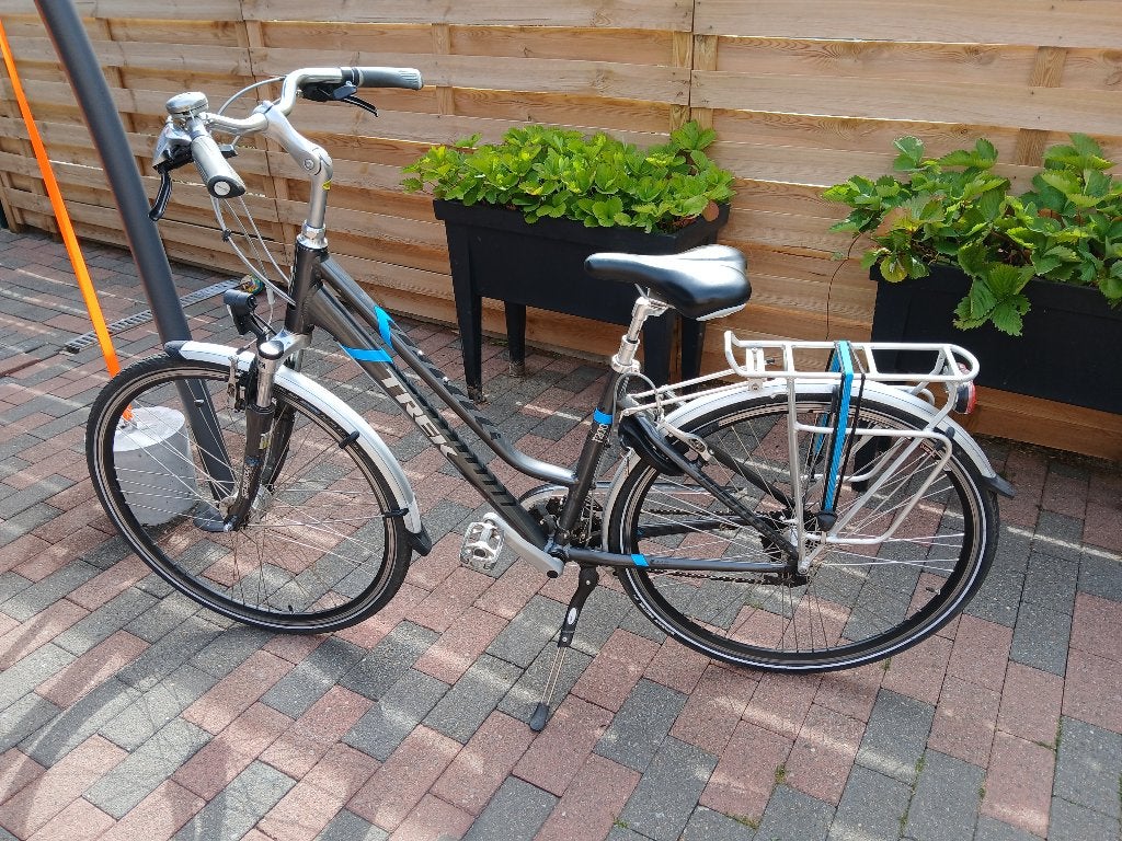 Fiets van het merk TREK, Fietsen en Brommers, Fietsen | Dames | Damesfietsen, Gebruikt, Velgrem, 47 tot 50 cm, Versnellingen