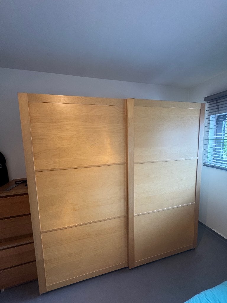Kleerkast Pax Ikea, Ophalen, 200 cm of meer, 150 tot 200 cm, Modern