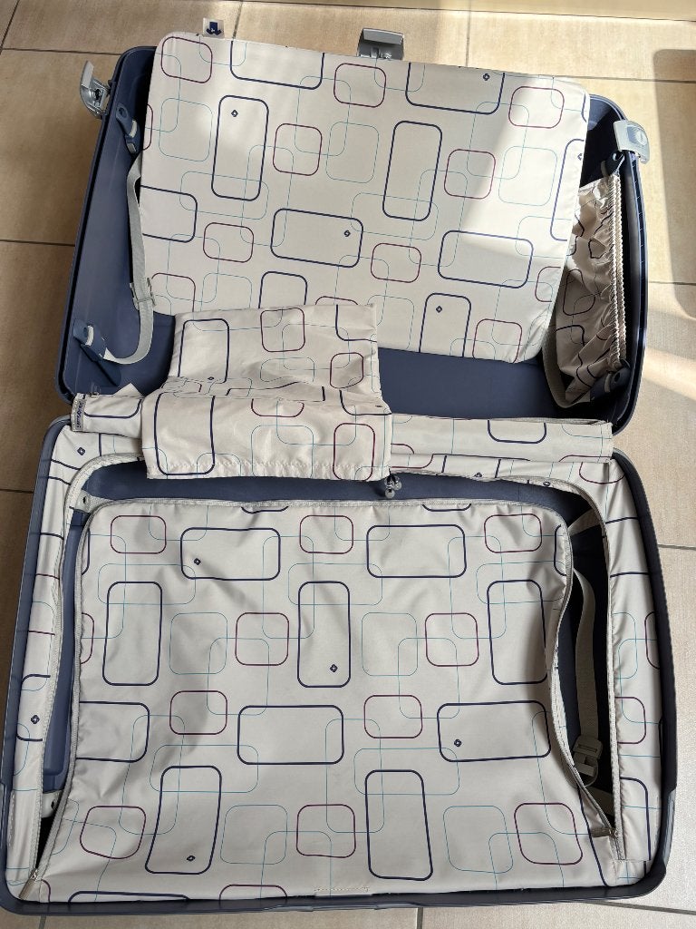 Grande Valise Samsonite, Handtassen en Accessoires, Koffers, Ophalen, Gebruikt, Hard kunststof, Wieltjes