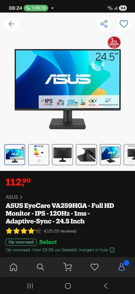 Playstation 5 zondercontroller & monitor!!, Enlèvement ou Envoi