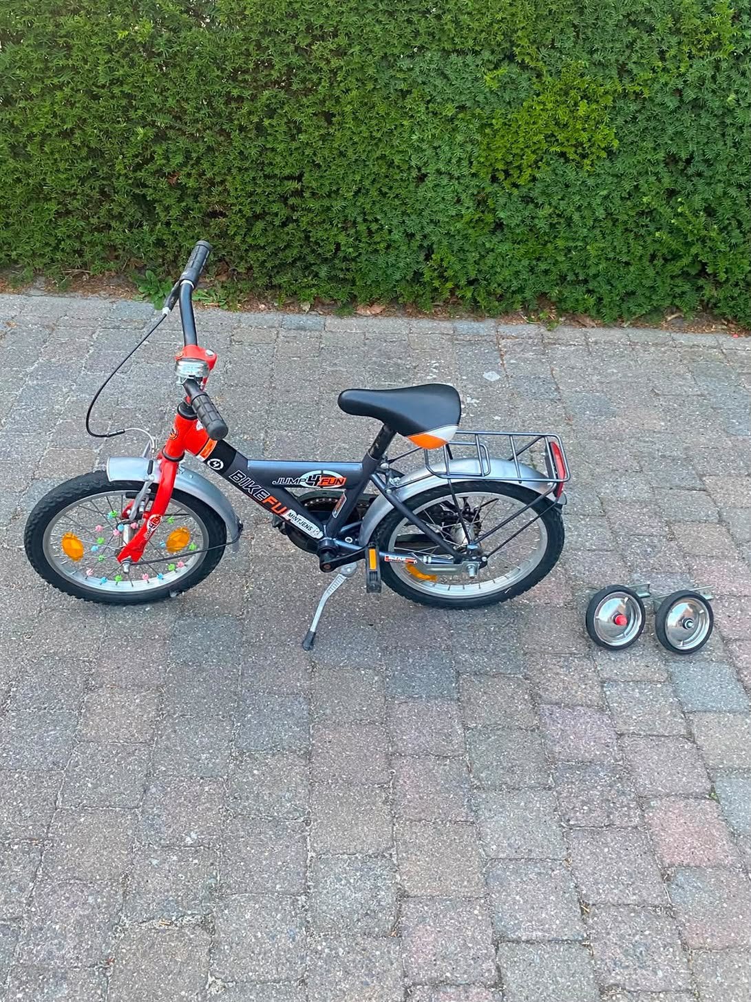 Bikefun kinderfiets, Frein sur jante, Stabilisateurs, 16 à 20 pouces, Enlèvement