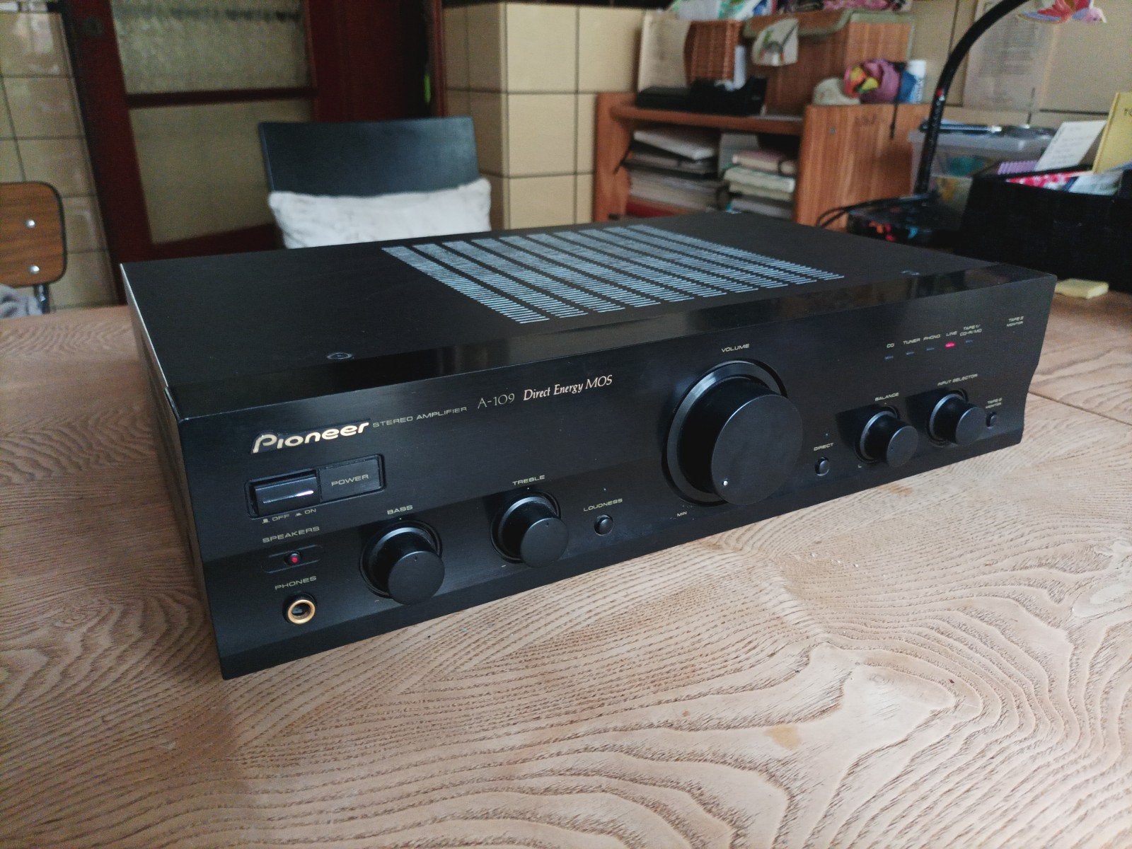 Pioneer A-109 Versterker, Audio, Tv en Foto, Ophalen, Gebruikt, Pioneer, Minder dan 60 watt
