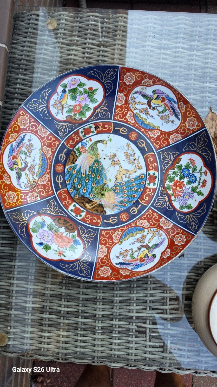 mooi antiek chinees wand bord, Antiek en Kunst, Ophalen of Verzenden