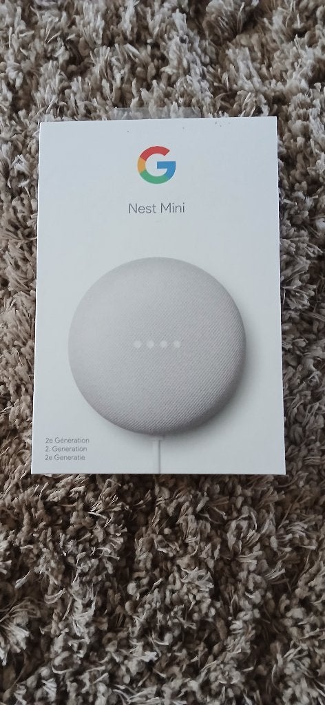 2 Google Nest Mini 2eme génération, Enlèvement, Neuf, Autres types, Autres marques