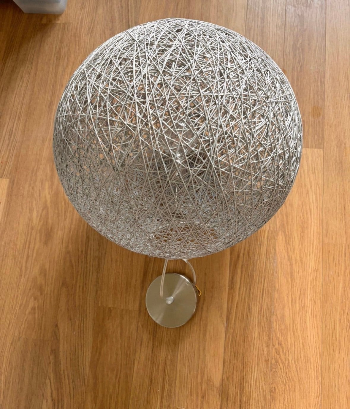 Jolie lampe suspension boule, Ophalen, Zo goed als nieuw