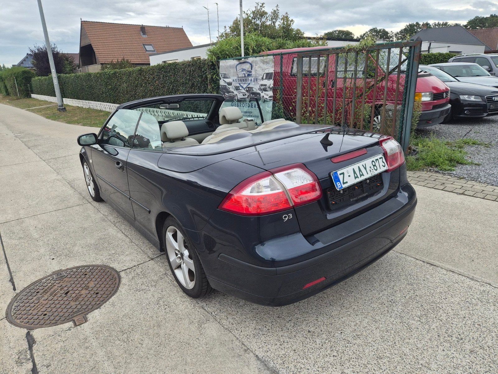 *** VERKOCHT ***, Auto's, Saab, Automaat, Cabriolet, Leder, Bedrijf