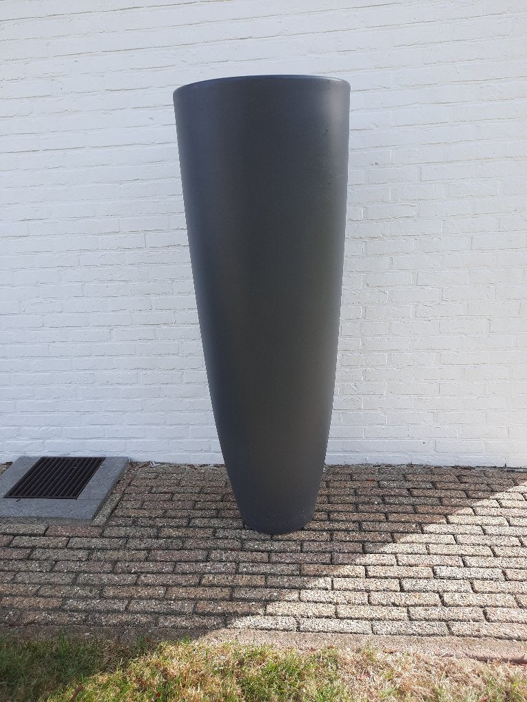 ELHO Moderne Hoge Bloempot 140 cm, Ophalen, Kunststof, 40 cm of meer, Rond