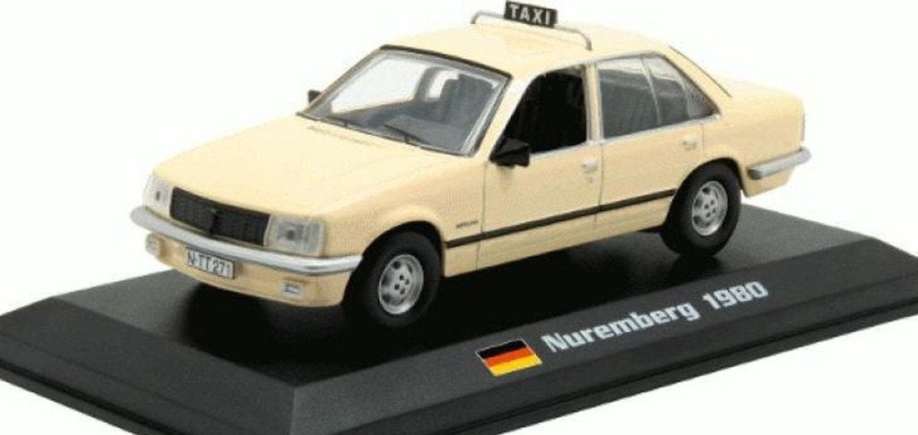 Opel Rekord E - Nuremberg Taxi - 1980 -, Hobby en Vrije tijd, Verzenden, Nieuw, Auto, Overige merken