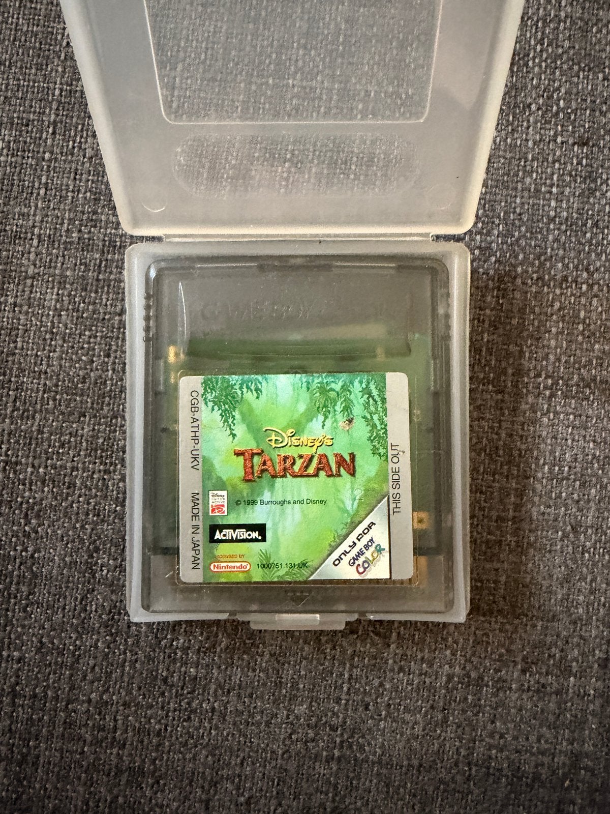 Disney’s Tarzan Gameboy Color, Enlèvement ou Envoi, Comme neuf