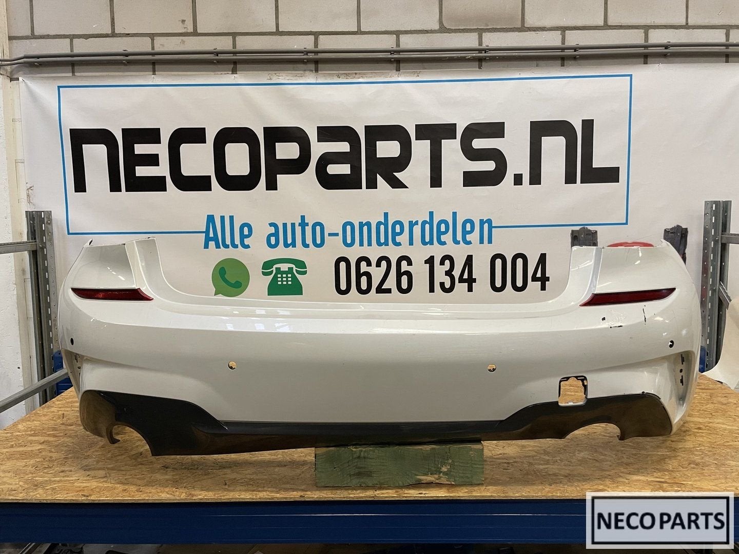 BUMPER BMW 3 SERIE G20 M PAKKET ACHTERBUMPER 5112806938, Gebruikt, -, -, Ophalen of Verzenden