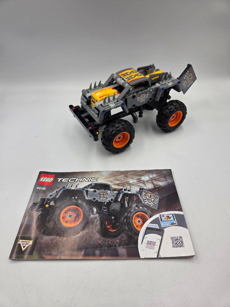 Lego Technic 42119 Monster Jam Max-D, Enlèvement ou Envoi, Lego, Ensemble complet, Instructions incluses
