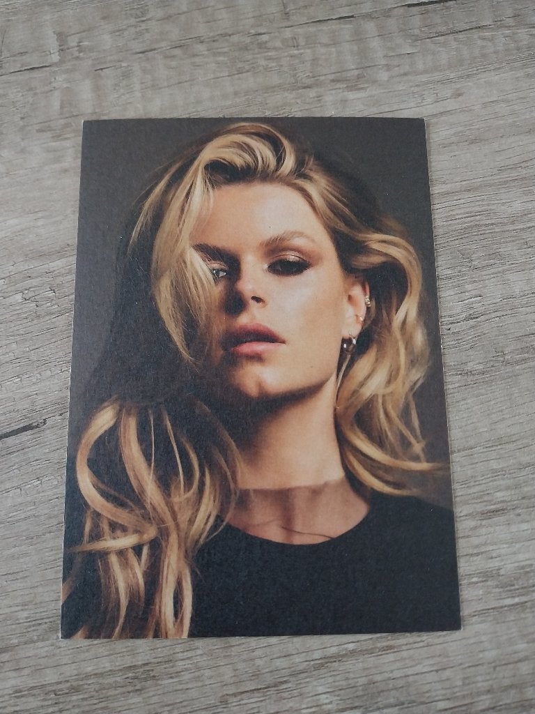 Fotokaart met originele handtekening van Davina Michelle, Verzamelen, Ophalen of Verzenden, Nieuw, Foto of Kaart, Gesigneerd