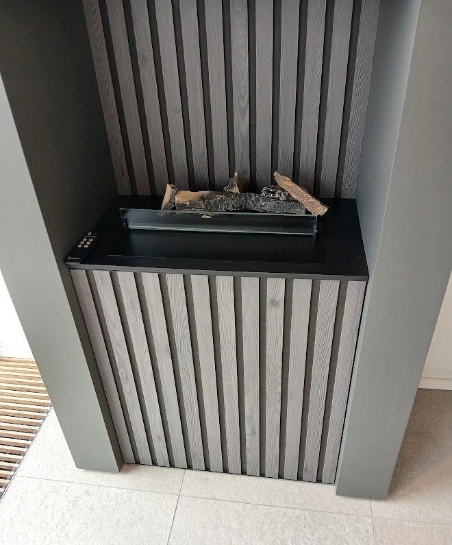 Planika Cool Flame 500 luxe Waterdamphaard inclusief Meubel, Enlèvement ou Envoi, Comme neuf, Poêle