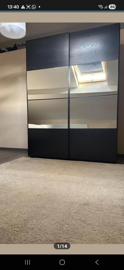 Kledingkast/bureau/lage kast, boekenkast, Ophalen