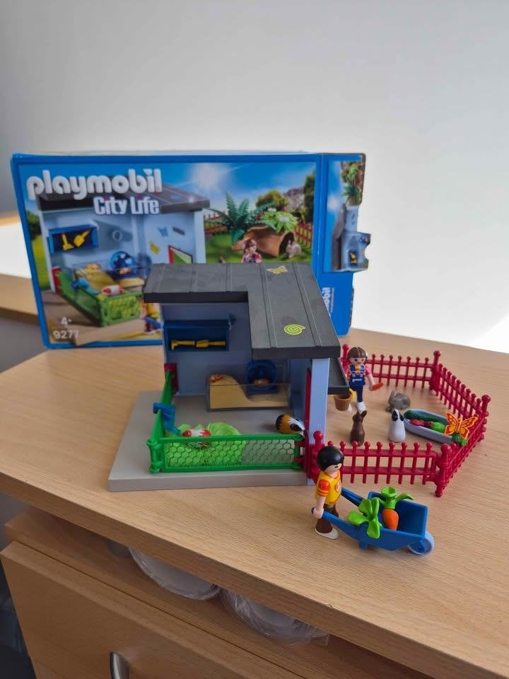 Playmobil city life maisonnette rongeurs et lapins, Kinderen en Baby's, Ophalen, Complete set, Overige typen, Zo goed als nieuw