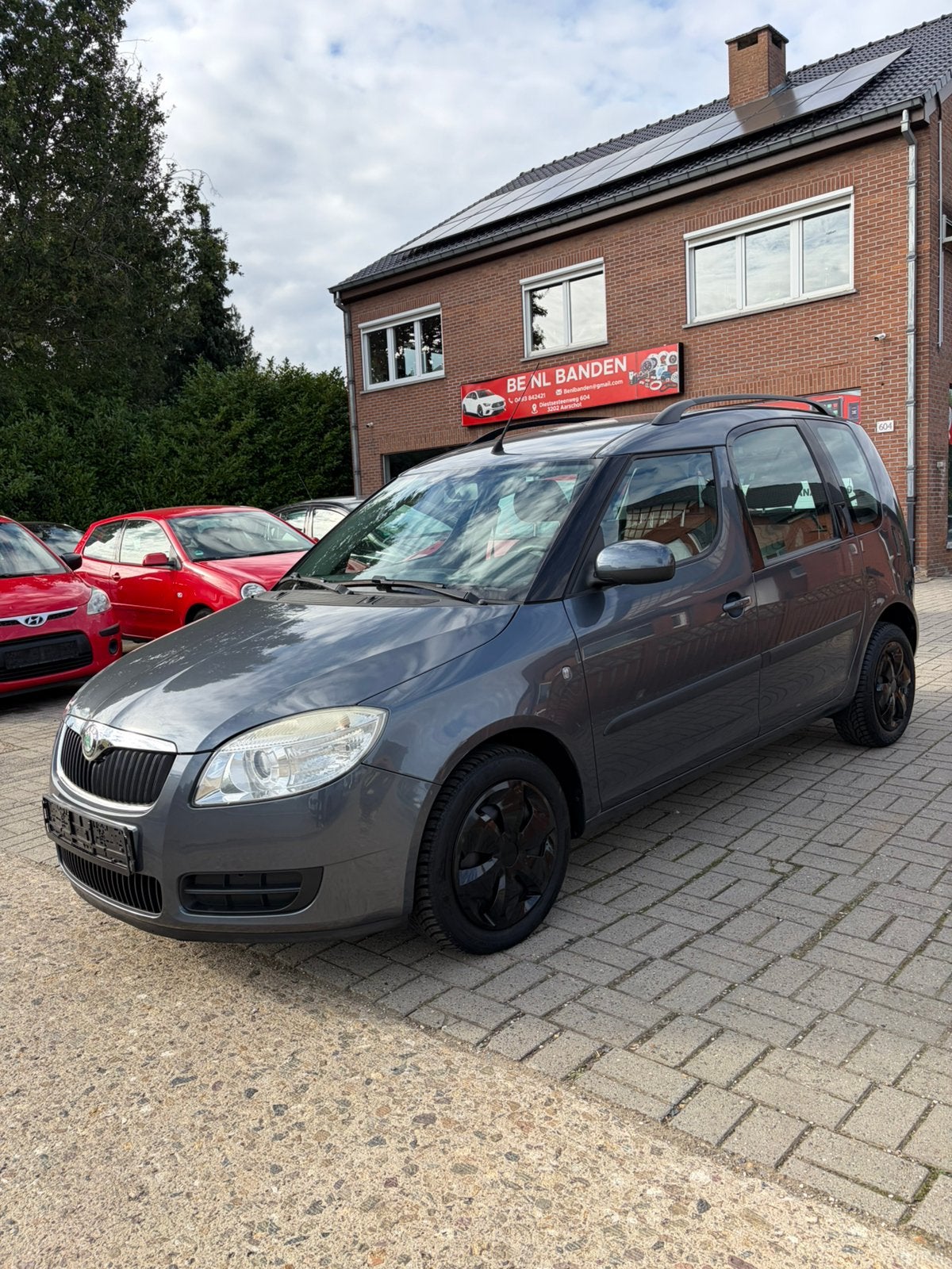 Skoda roomstar 1.4 benzine met airco  Keuring voor verkoop, Auto's, Roomster, Bedrijf, Handgeschakeld, 5 deurs