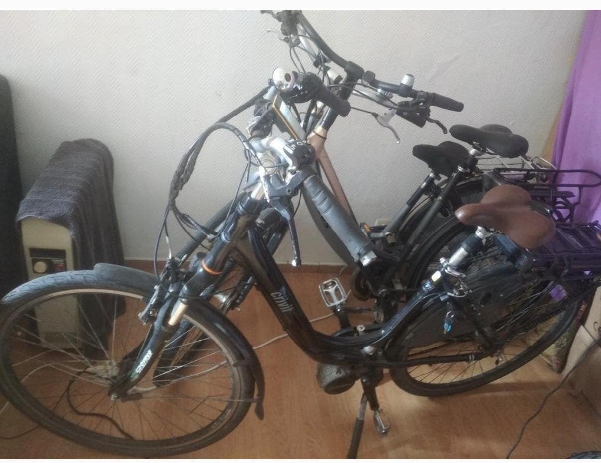 elektrische fiets en 3stuks, Ophalen, Gebruikt