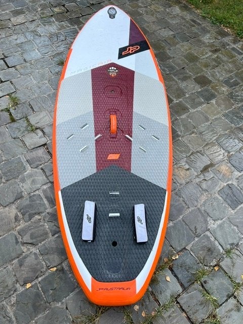 Planche à voile JP Magicair 200 litres + voiles, Planche, Avec rallonge de mât, Enlèvement, 250 à 300 cm