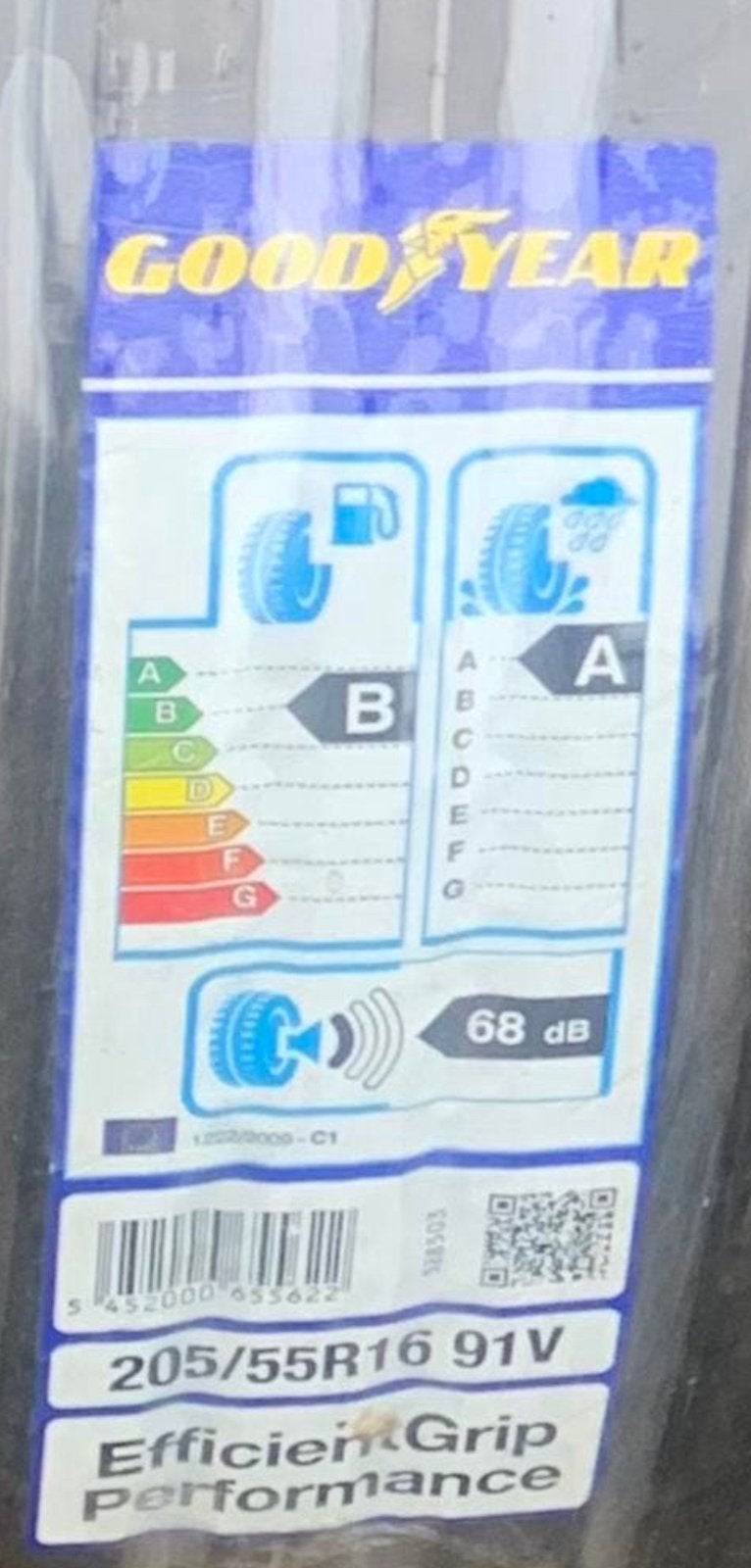 KOOPJE Goodyear EfficientGrip Performance – 205/55 R16 91V, Autos : Pièces & Accessoires, Pneus & Jantes, Neuf, 16 pouces, Véhicule de tourisme