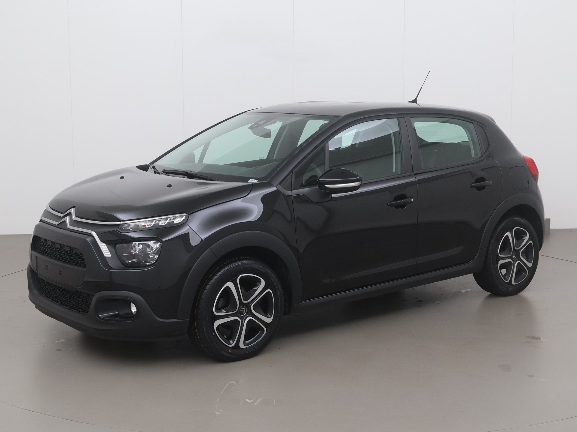 Citroen C3 puretech feel 83, Zwart, Bedrijf, Handgeschakeld, 5 deurs