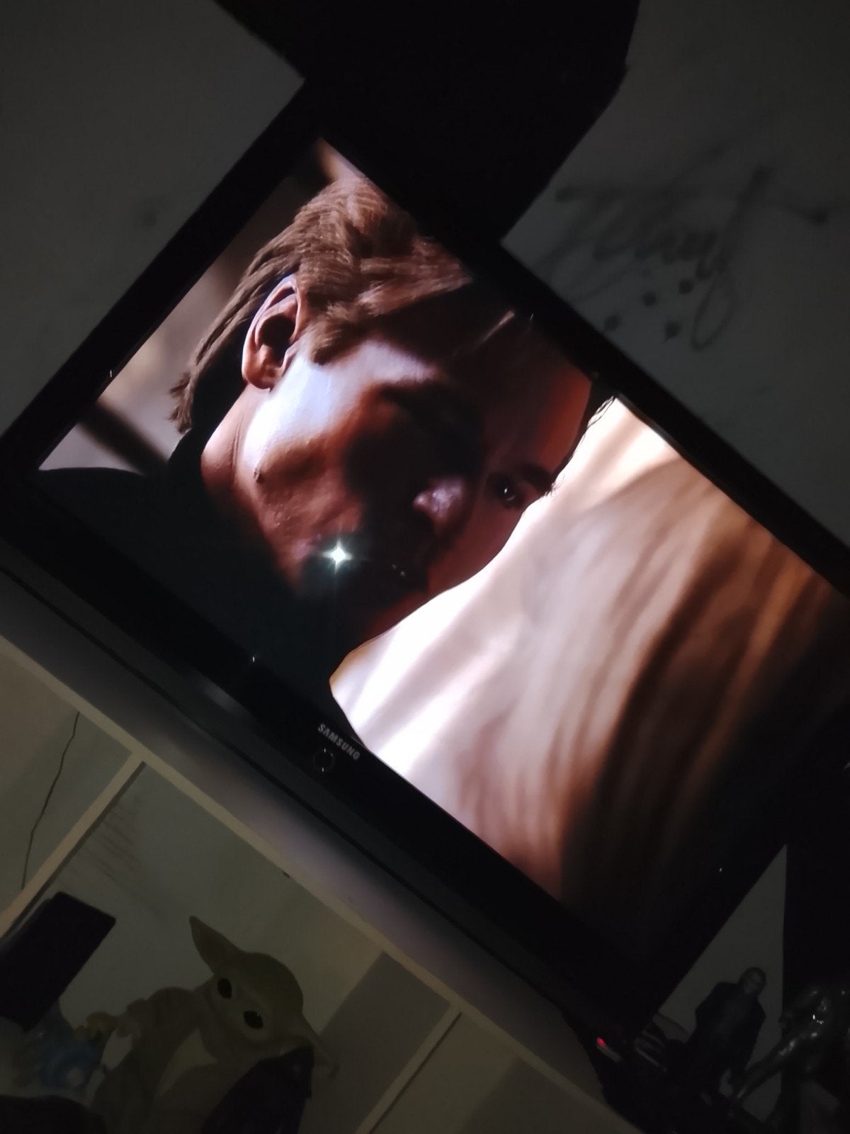 tv Samsung 1m27 avec attache et crochets pour mur nikel, Enlèvement ou Envoi