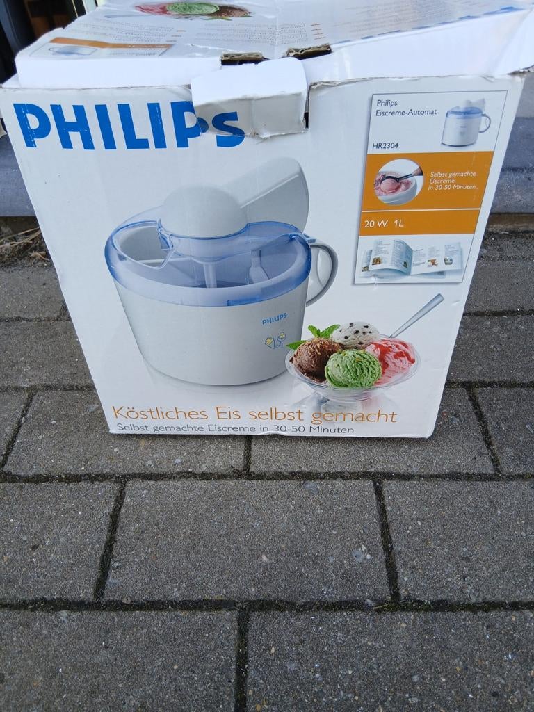 Ijsmachine philips, Enlèvement