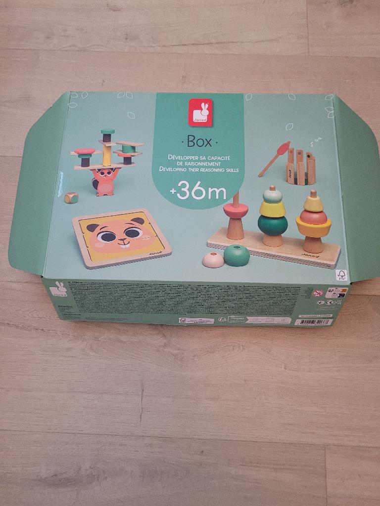 Janod Box 36 maanden, Ophalen, Nieuw, Overige typen