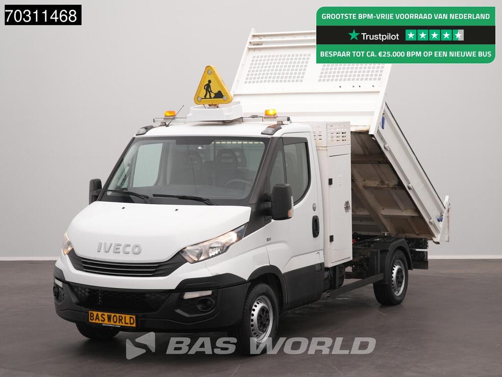 Iveco Daily 35S14 Automaat Kipper met Kist 3.5t trekhaak Air, Autos, Camionnettes & Utilitaires, Entreprise, Achat, Caméra de recul