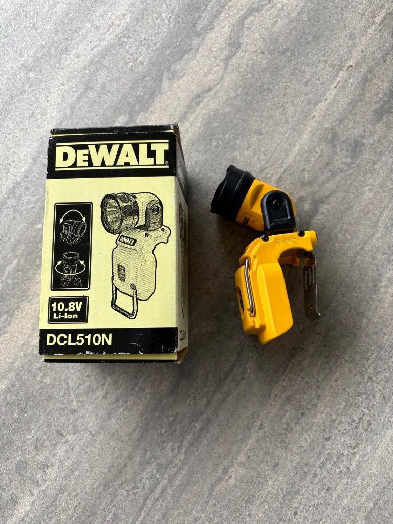 DeWalt DCL510N 10.8V Li-Ion accu LED lamp body, Ophalen, Nieuw